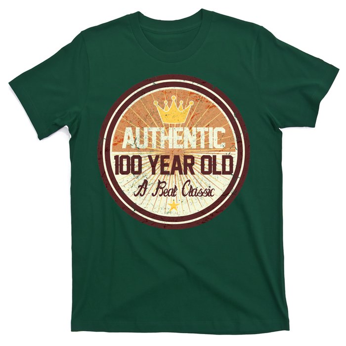 Authentic 100 Year Old Classic 100th Birthday T-Shirt