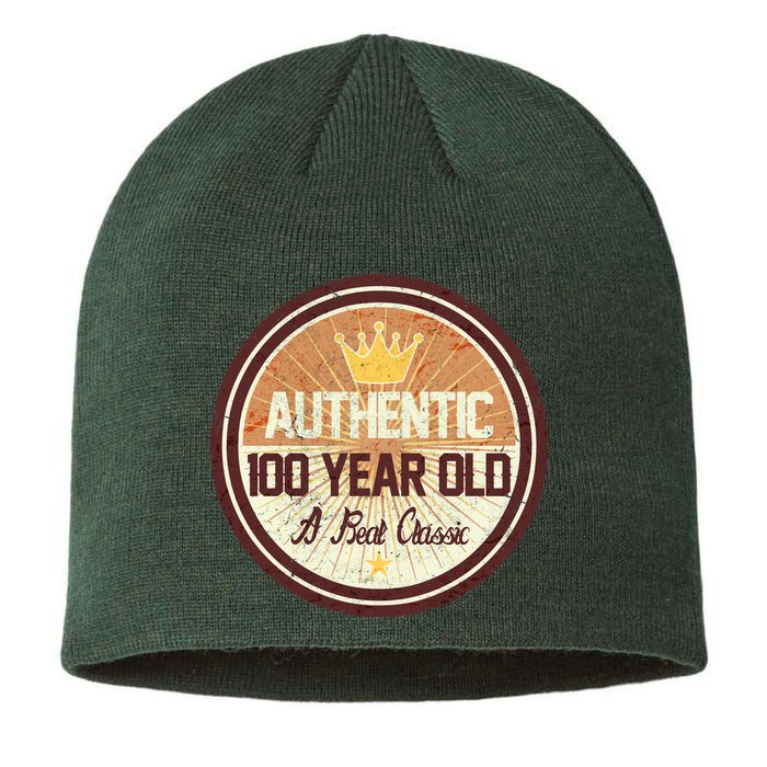 Authentic 100 Year Old Classic 100th Birthday Sustainable Beanie