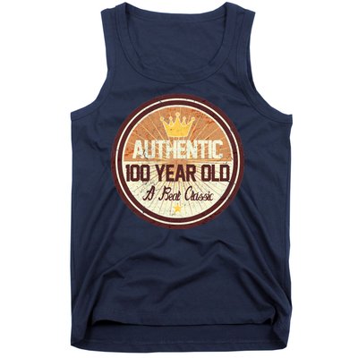 Authentic 100 Year Old Classic 100th Birthday Tank Top