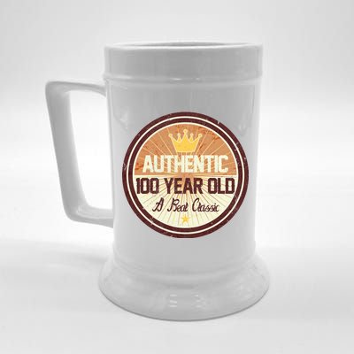 Authentic 100 Year Old Classic 100th Birthday Beer Stein