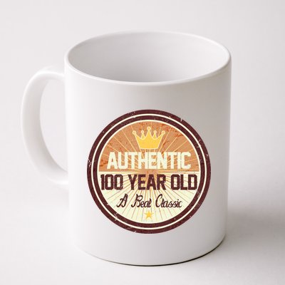 Authentic 100 Year Old Classic 100th Birthday Coffee Mug