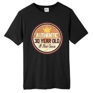 Authentic 30 Year Old Classic 30th Birthday Tall Fusion ChromaSoft Performance T-Shirt