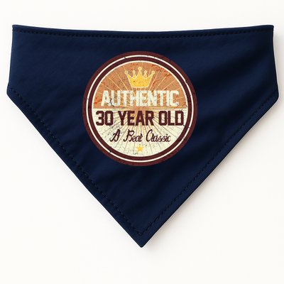 Authentic 30 Year Old Classic 30th Birthday USA-Made Doggie Bandana