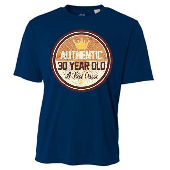 Authentic 30 Year Old Classic 30th Birthday Cooling Performance Crew T-Shirt