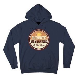 Authentic 30 Year Old Classic 30th Birthday Hoodie