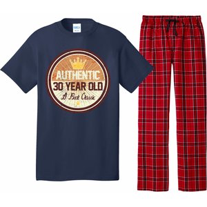 Authentic 30 Year Old Classic 30th Birthday Pajama Set