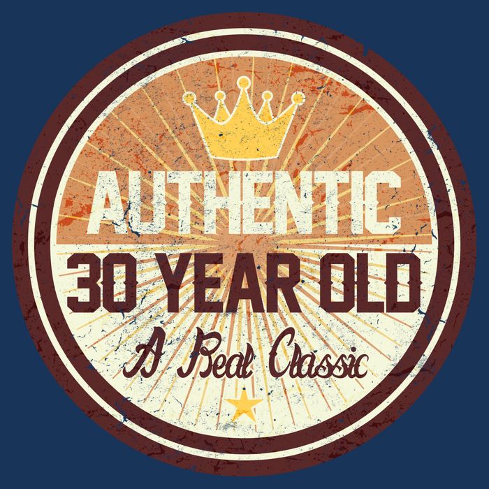 Authentic 30 Year Old Classic 30th Birthday 16 in Basic Backpack