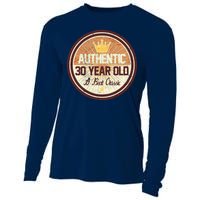 Authentic 30 Year Old Classic 30th Birthday Cooling Performance Long Sleeve Crew