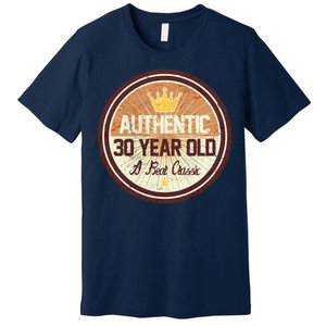 Authentic 30 Year Old Classic 30th Birthday Premium T-Shirt