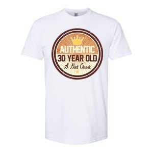 Authentic 30 Year Old Classic 30th Birthday Softstyle CVC T-Shirt