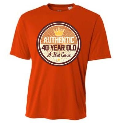 Authentic 40 Year Old Classic 40th Birthday Cooling Performance Crew T-Shirt