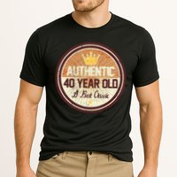 Authentic 40 Year Old Classic 40th Birthday Performance Shirt