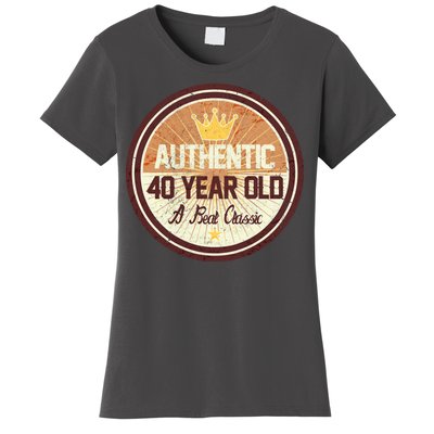 Authentic 40 Year Old Classic 40th Birthday Women's T-Shirt