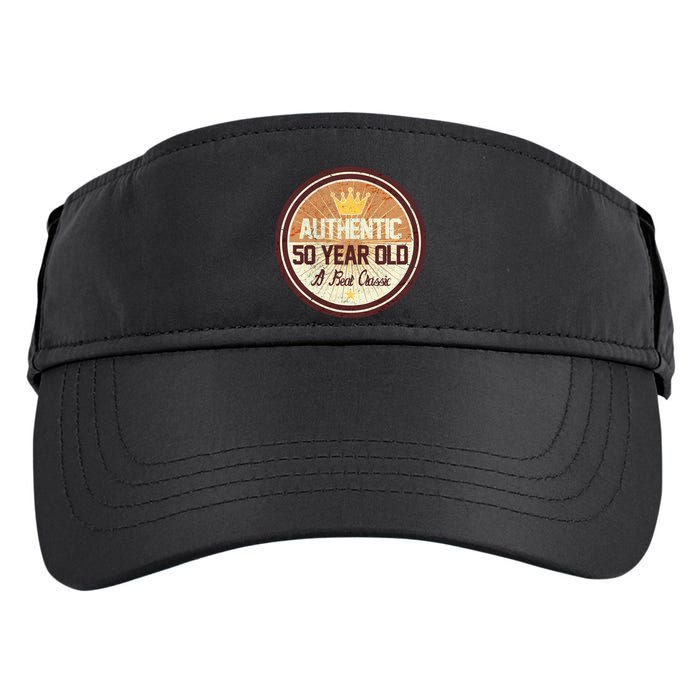 Authentic 50 Year Old Classic 50th Birthday Adult Drive Performance Visor