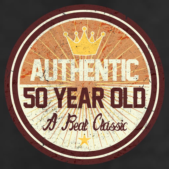 Authentic 50 Year Old Classic 50th Birthday Adult Drive Performance Visor