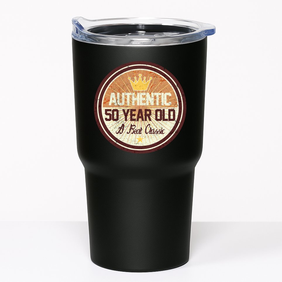 Authentic 50 Year Old Classic 50th Birthday Tumbler