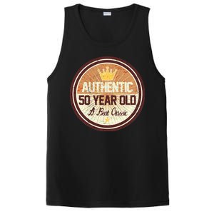 Authentic 50 Year Old Classic 50th Birthday PosiCharge Competitor Tank