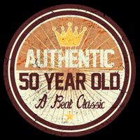 Authentic 50 Year Old Classic 50th Birthday Visor
