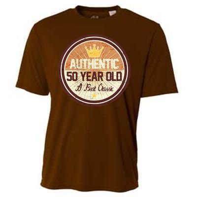 Authentic 50 Year Old Classic 50th Birthday Cooling Performance Crew T-Shirt