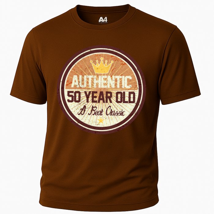 Authentic 50 Year Old Classic 50th Birthday Cooling Performance Crew T-Shirt