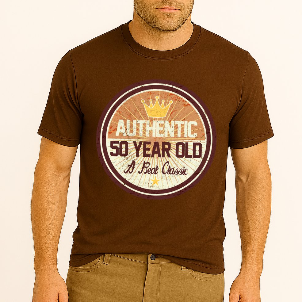 Authentic 50 Year Old Classic 50th Birthday Cooling Performance Crew T-Shirt