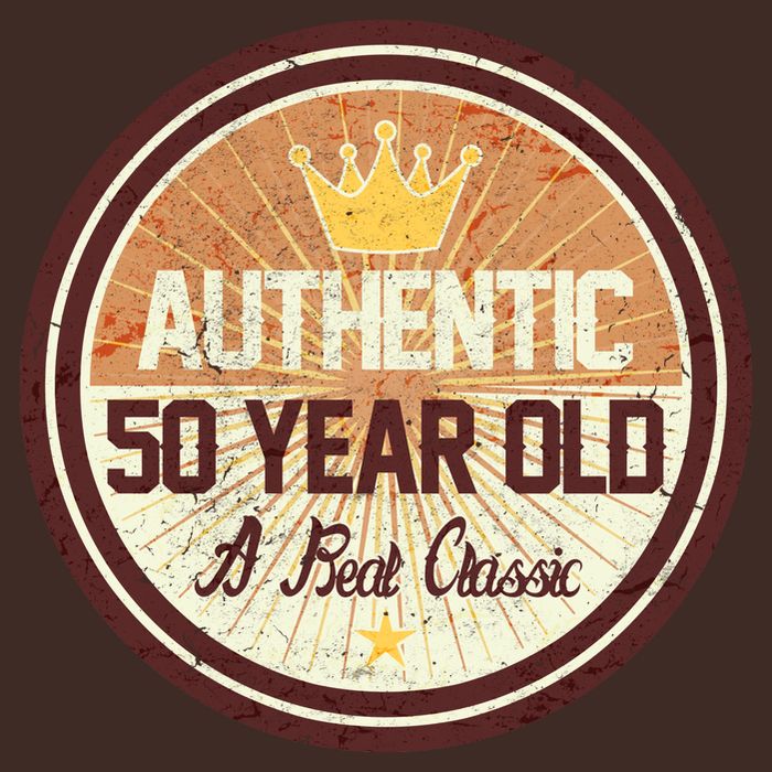 Authentic 50 Year Old Classic 50th Birthday Cooling Performance Crew T-Shirt