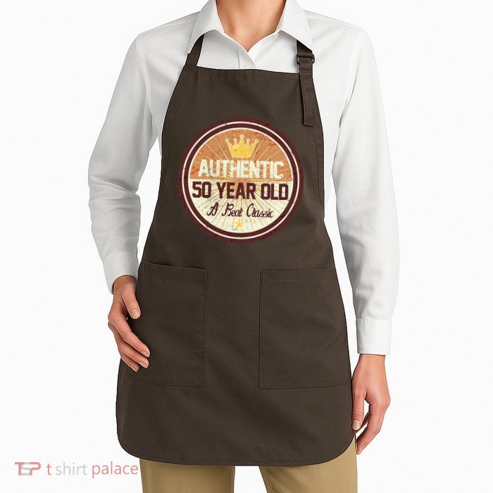 Authentic 50 Year Old Classic 50th Birthday Apron