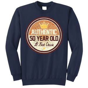 Authentic 50 Year Old Classic 50th Birthday Sweatshirt