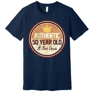 Authentic 50 Year Old Classic 50th Birthday Premium T-Shirt