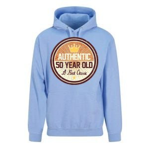 Authentic 50 Year Old Classic 50th Birthday Unisex Surf Hoodie