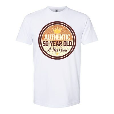 Authentic 50 Year Old Classic 50th Birthday Softstyle® CVC T-Shirt