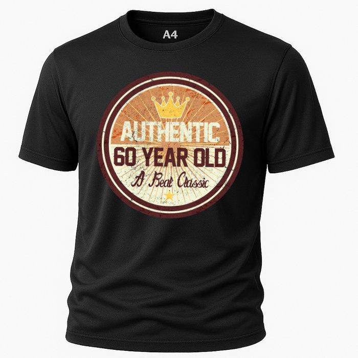 Authentic 60 Year Old Classic 60th Birthday Cooling Performance Crew T-Shirt