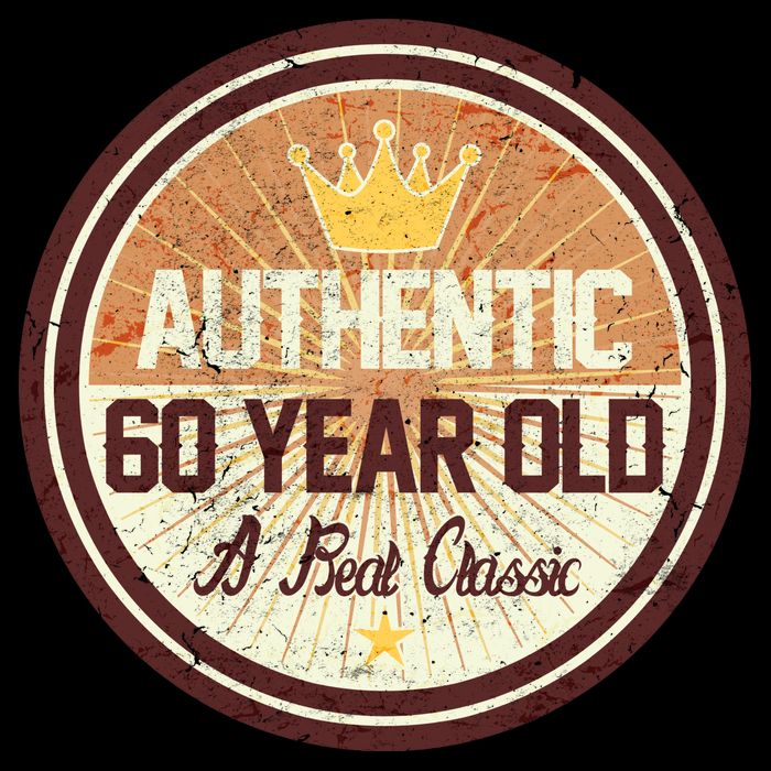 Authentic 60 Year Old Classic 60th Birthday Cooling Performance Crew T-Shirt