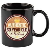 Authentic 60 Year Old Classic 60th Birthday 11oz C Handle Ceramic Mug