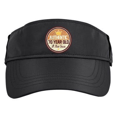 Authentic 70 Year Old Classic 70th Birthday Adult Drive Performance Visor