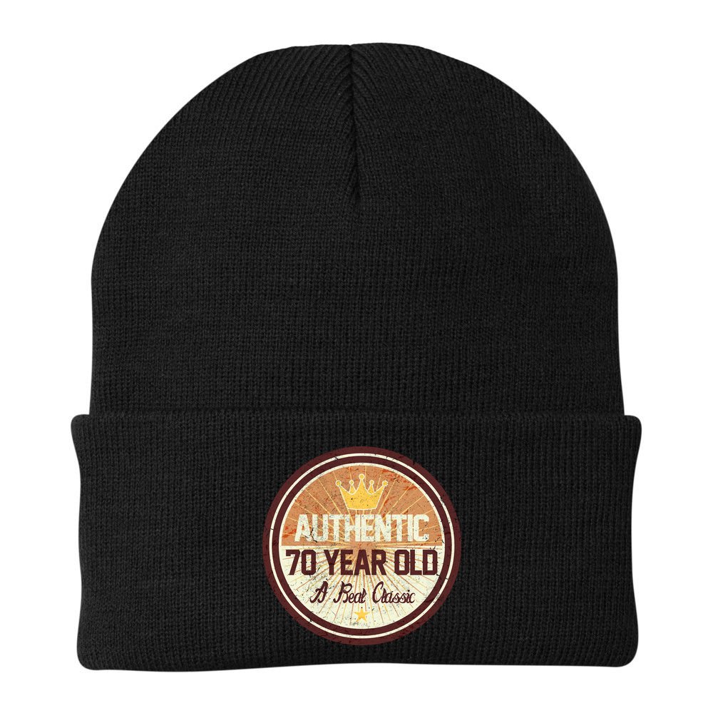 Authentic 70 Year Old Classic 70th Birthday Beanie