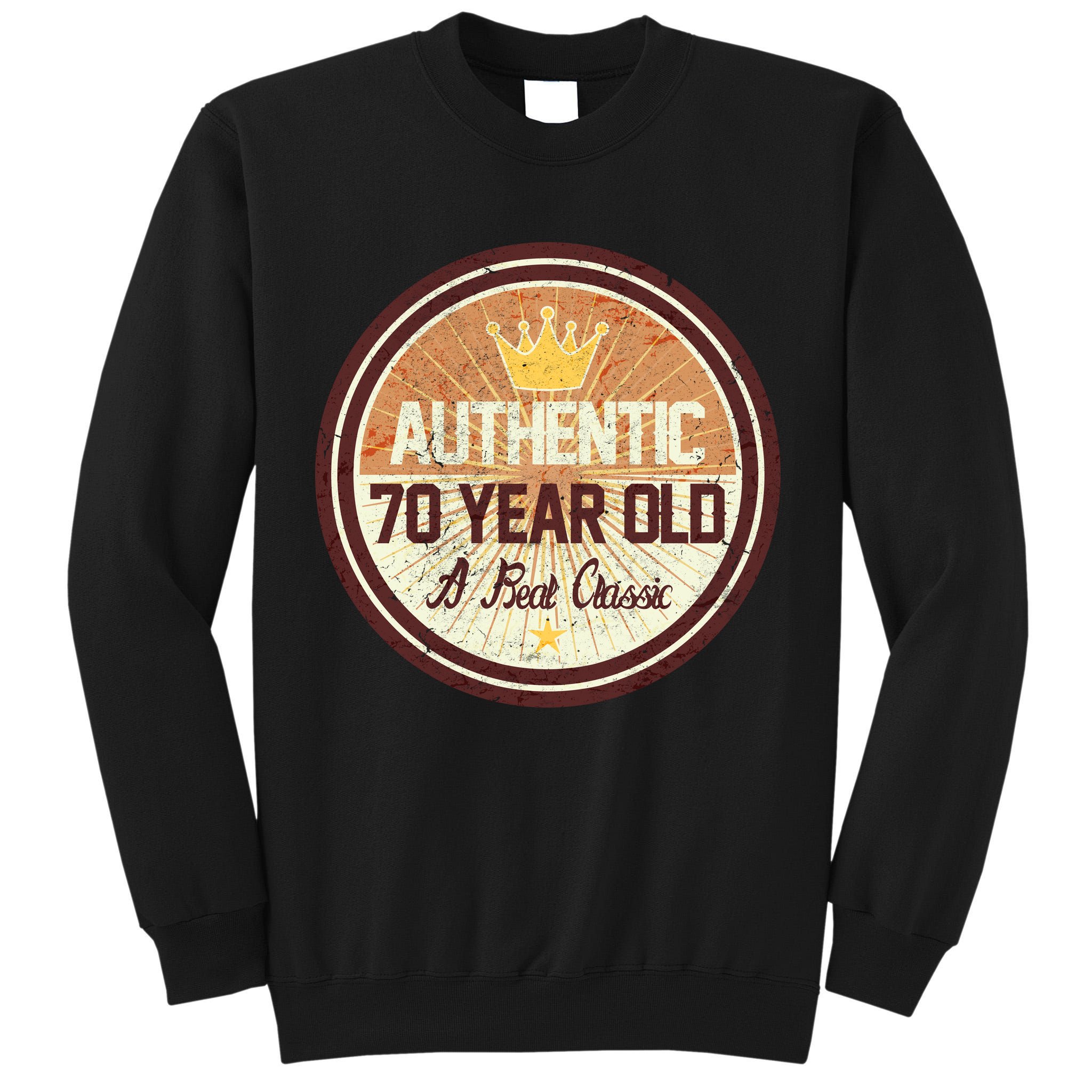 Authentic 70 Year Old Classic 70th Birthday Tall Sweatshirt