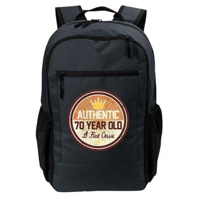 Authentic 70 Year Old Classic 70th Birthday Daily Commute Backpack