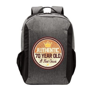 Authentic 70 Year Old Classic 70th Birthday Vector Backpack