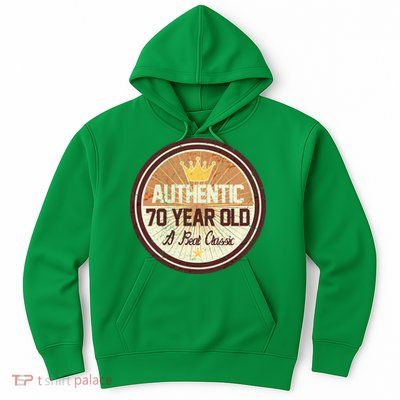 Authentic 70 Year Old Classic 70th Birthday Hoodie