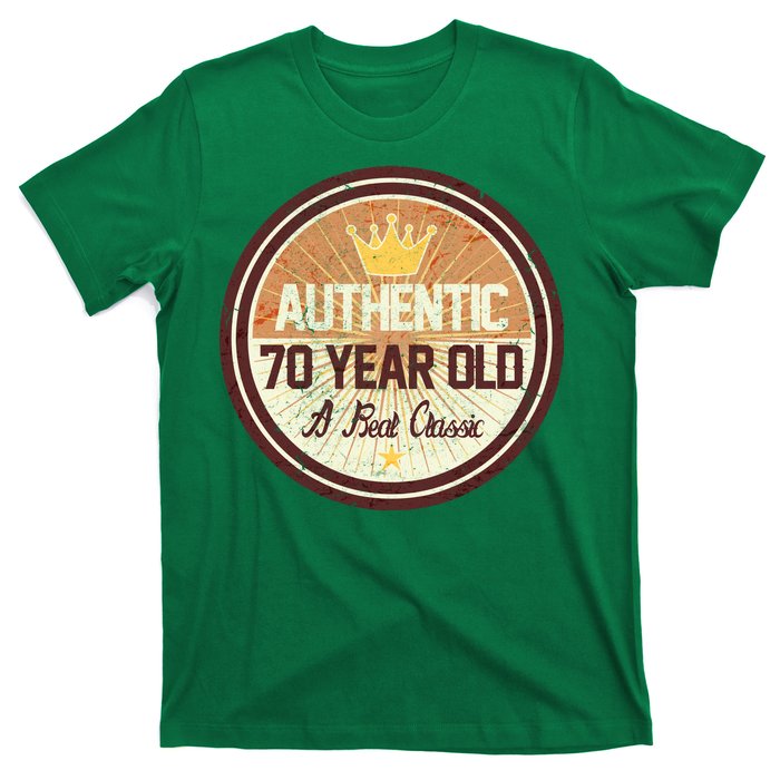 Authentic 70 Year Old Classic 70th Birthday T-Shirt