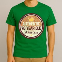 Authentic 70 Year Old Classic 70th Birthday T-Shirt