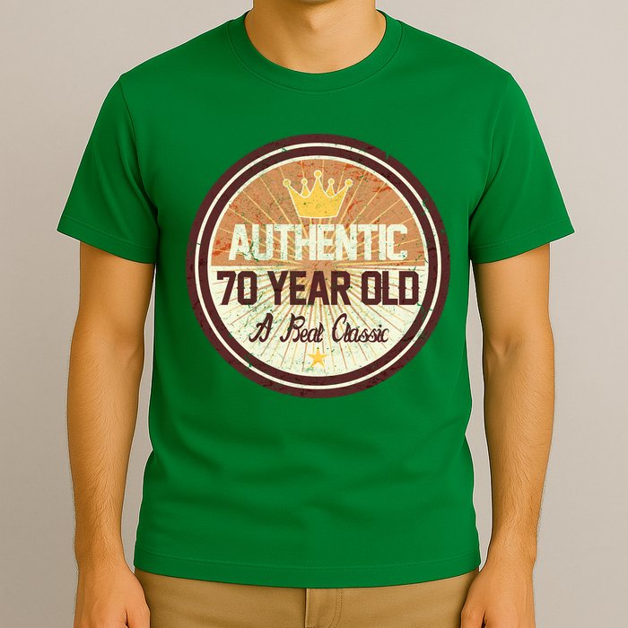 Authentic 70 Year Old Classic 70th Birthday T-Shirt