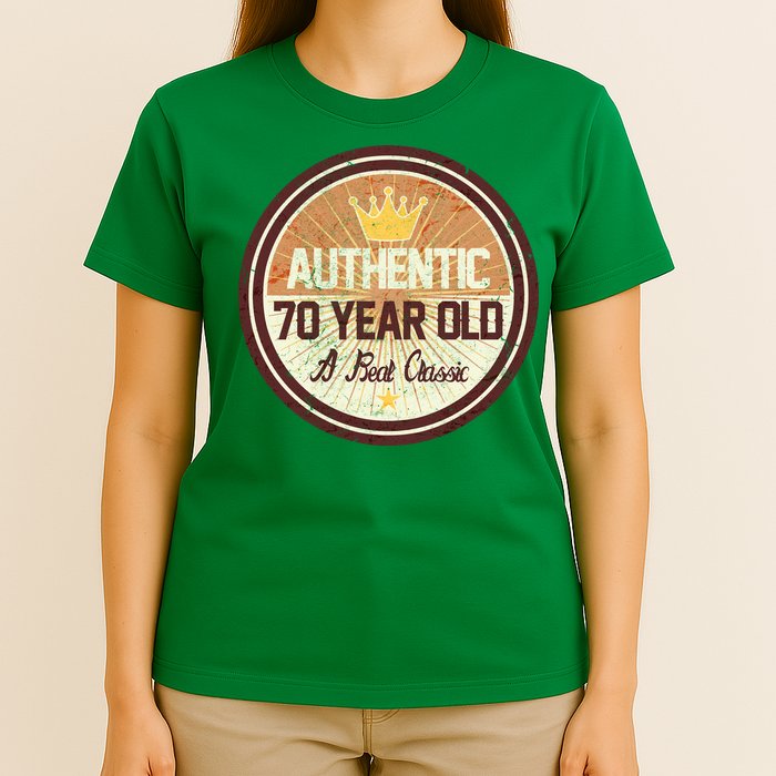 Authentic 70 Year Old Classic 70th Birthday T-Shirt