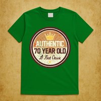 Authentic 70 Year Old Classic 70th Birthday T-Shirt