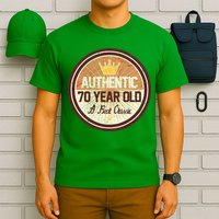 Authentic 70 Year Old Classic 70th Birthday T-Shirt