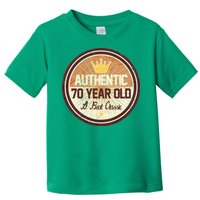 Authentic 70 Year Old Classic 70th Birthday Toddler T-Shirt