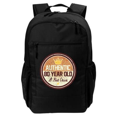 Authentic 80 Year Old Classic 80th Birthday Backpack