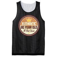 Authentic 80 Year Old Classic 80th Birthday Mesh Reversible Basketball Jersey Tank