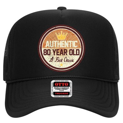 Authentic 80 Year Old Classic 80th Birthday Trucker Hat
